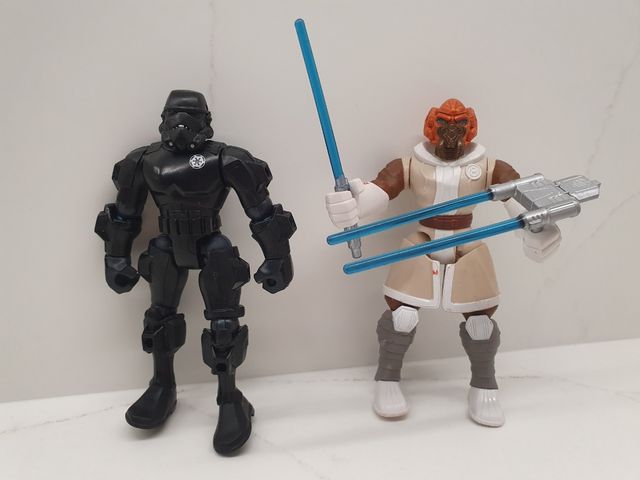 4 Figuras Star Wars grandes