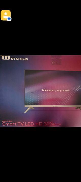 Smart TV LED HD 32" TD Systems K32DLJ12HS