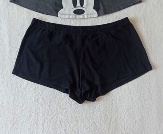 Pijama tirantes gris-negro Mickey Mouse REBAJADO