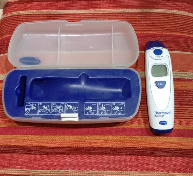 Termómetro doble scan