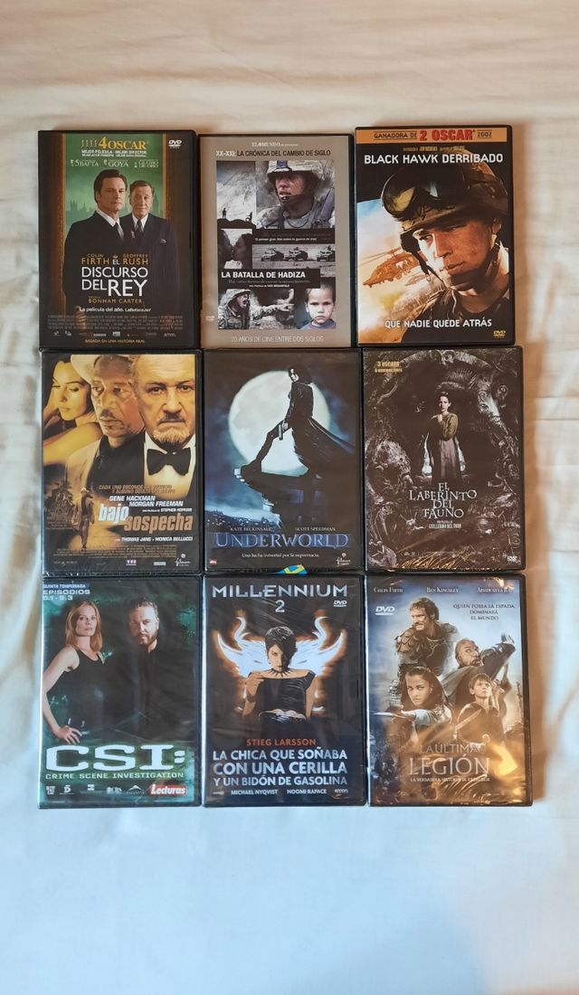 21 DVDs Variados - ¡Buen estado!