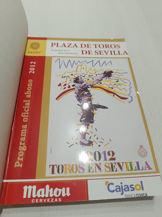 Plaza de toros de sevilla. Empresa Pages. Temporad