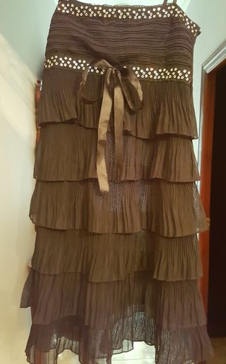 Vestido negro fiesta - Talla S