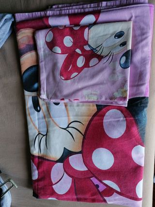 Set Copripiumino Minnie Mouse Rosa
