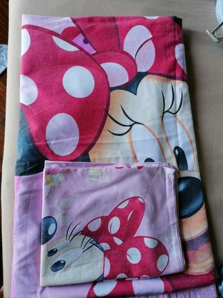 Set Copripiumino Minnie Mouse Rosa