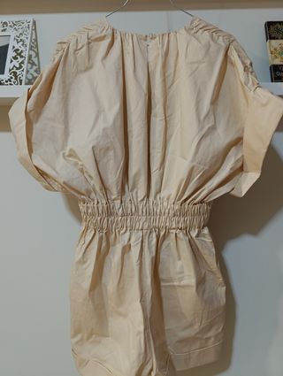 Mono corto Zara beige - M