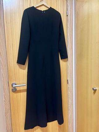 Vestido largo Pedro del Hierro negro edicion limit
