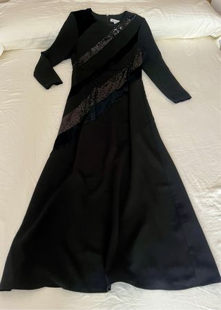 Vestido largo Pedro del Hierro negro edicion limit