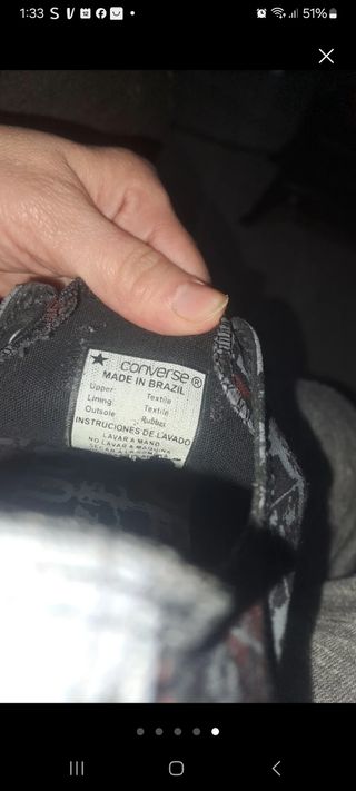 Bambas Converse  - 38,5