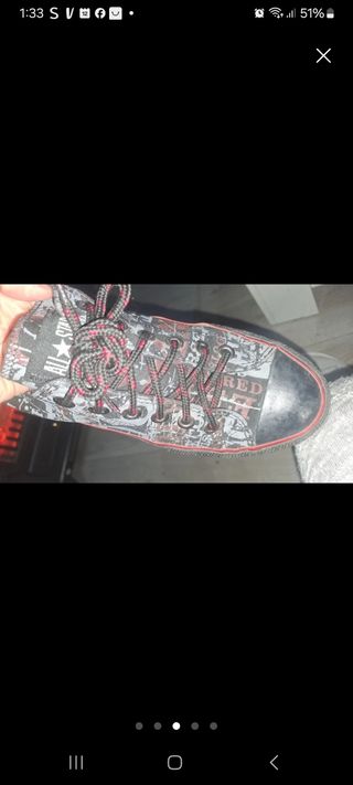 Bambas Converse  - 38,5