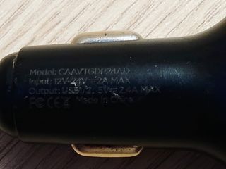 Cargador coche iPhone Doble USB