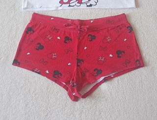 Pijama Minnie Mouse Disney - Rojo y Blanco