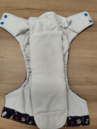 4 pañales tela todo en 2/bolsillo