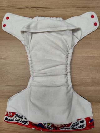 4 pañales tela todo en 2/bolsillo