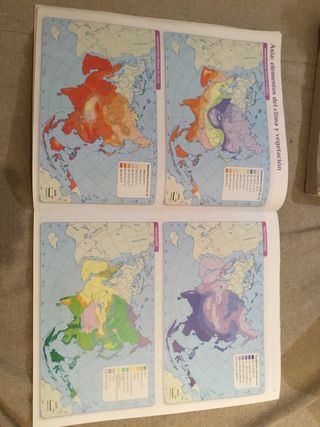 Atlas de Geografia - 1 ESO - Santillana 
