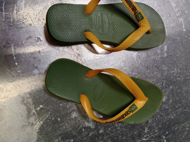 Havaianas Chanclas - Verde & Amarillo