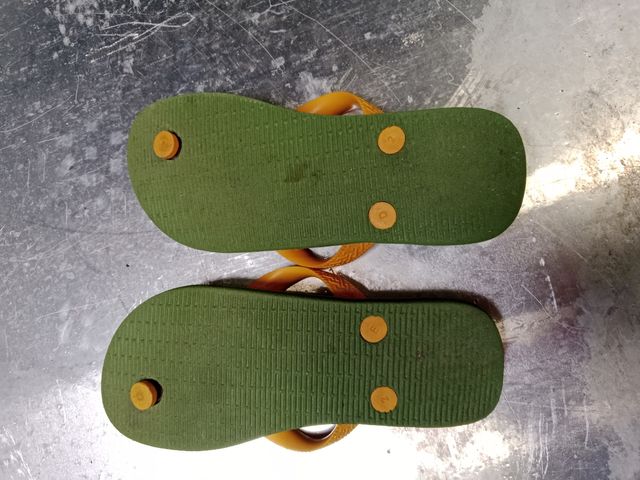 Havaianas Chanclas - Verde & Amarillo