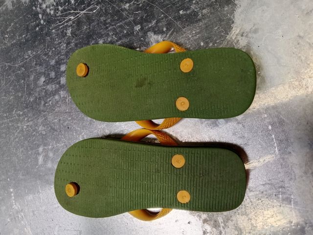 Havaianas Chanclas - Verde & Amarillo