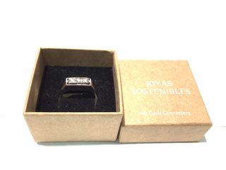 anillo oro 18k con piedra con diamante,diamante de laboratorio