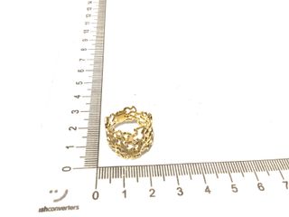 anillo oro 18k