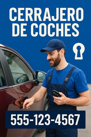  CERRAJERO DE COCHES duplicación de llaves 