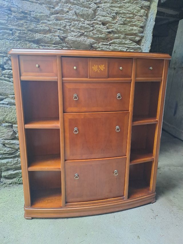 Zapatero madera cerezo