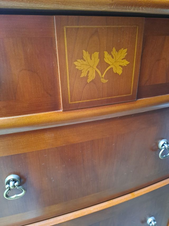 Zapatero madera cerezo