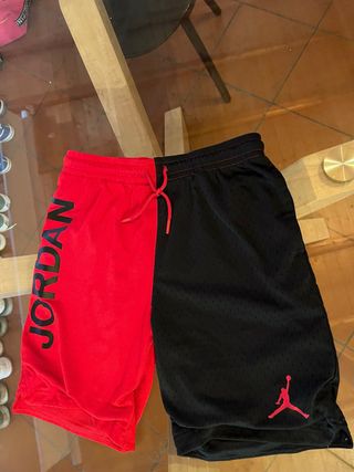 Shorts Jordan - neri e rossi