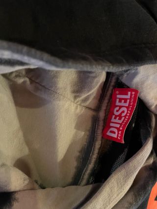 Felpa Diesel bimbo effetto tie-dye