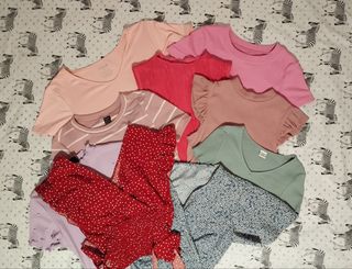 Pack 10 camisetas/blusas de Shein