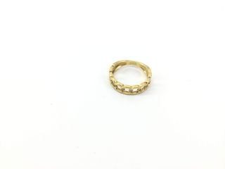 alianza oro 18k con piedra con diamante