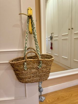 Cesta mimbre Pull&Bear 