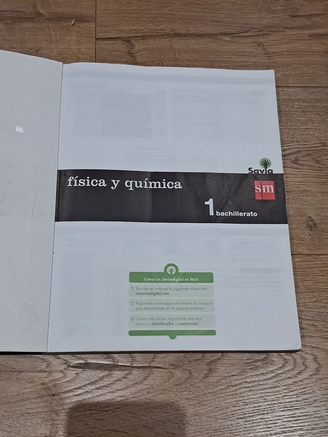 Física y química. 1 Bachillerato. Savia