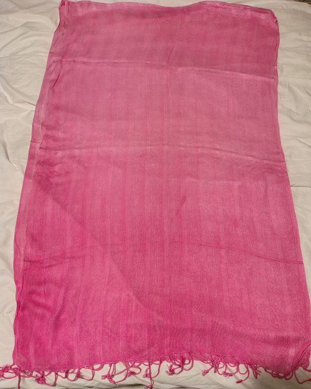 Sciarpa rosa leggera