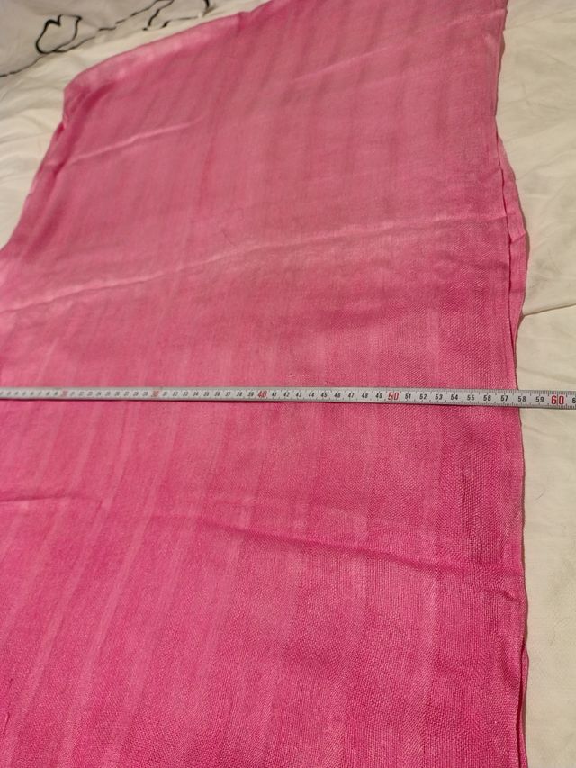 Sciarpa rosa leggera