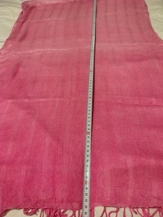 Sciarpa rosa leggera