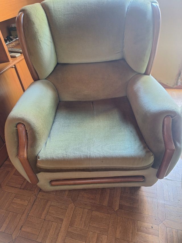 2 Butacas antiguas de terciopelo verde
Urgente hoy