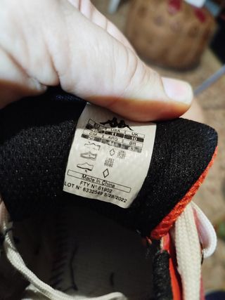 Zapatillas Kappa rojas nº 45