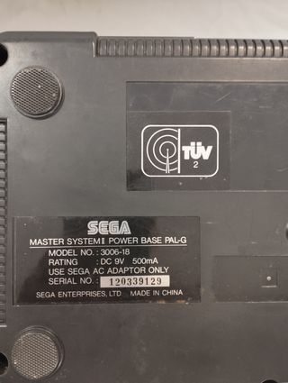 Sega Master System II + juegos