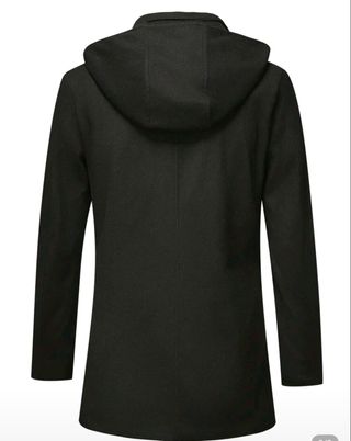 Abrigo negro hombre - elegante