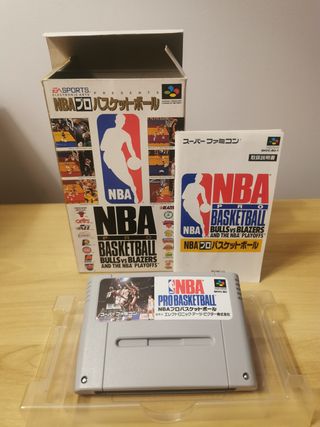 SNES NBA Pro Basketball: Bulls vs Blazers