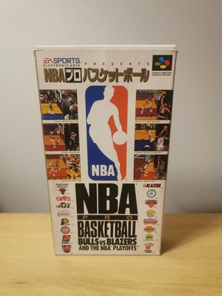 SNES NBA Pro Basketball: Bulls vs Blazers