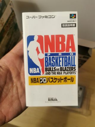 SNES NBA Pro Basketball: Bulls vs Blazers
