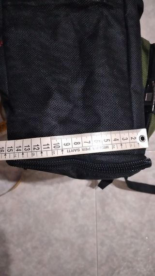 Zaino trekking verde-nero
