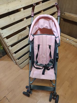 Silla paseo asalvobaby rosa