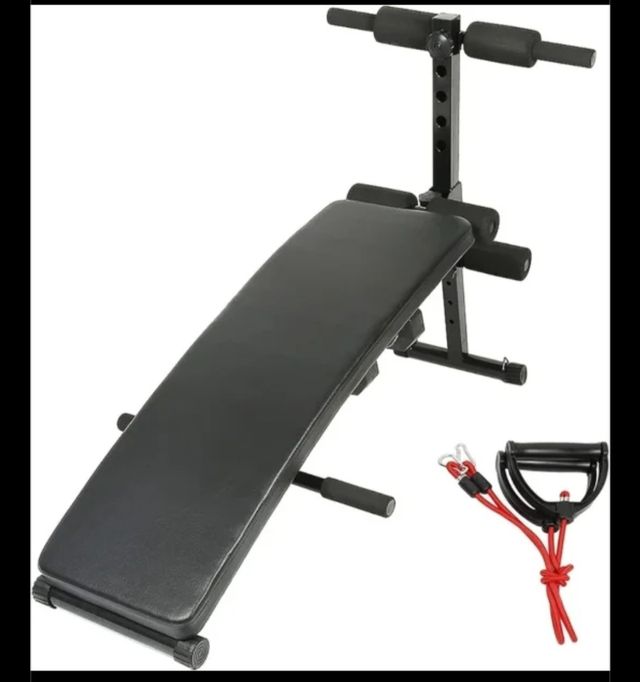 Banco abdominal plegable