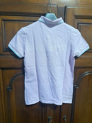 Polo Fred Perry rosa tg M
