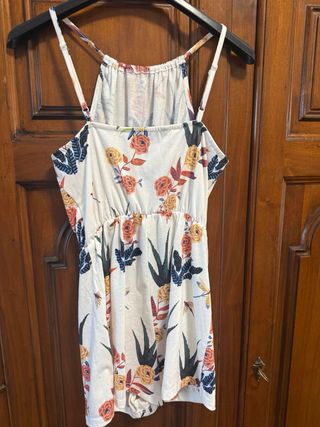 Romper estiva floreale bianco