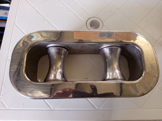 Cubia a rulli in acciaio inox