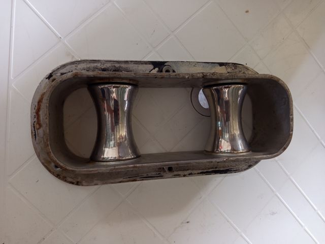 Cubia a rulli in acciaio inox